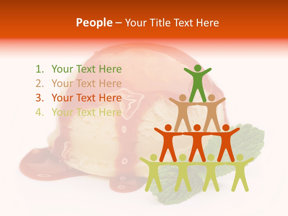 Sphere Delicious Vanilla PowerPoint Template