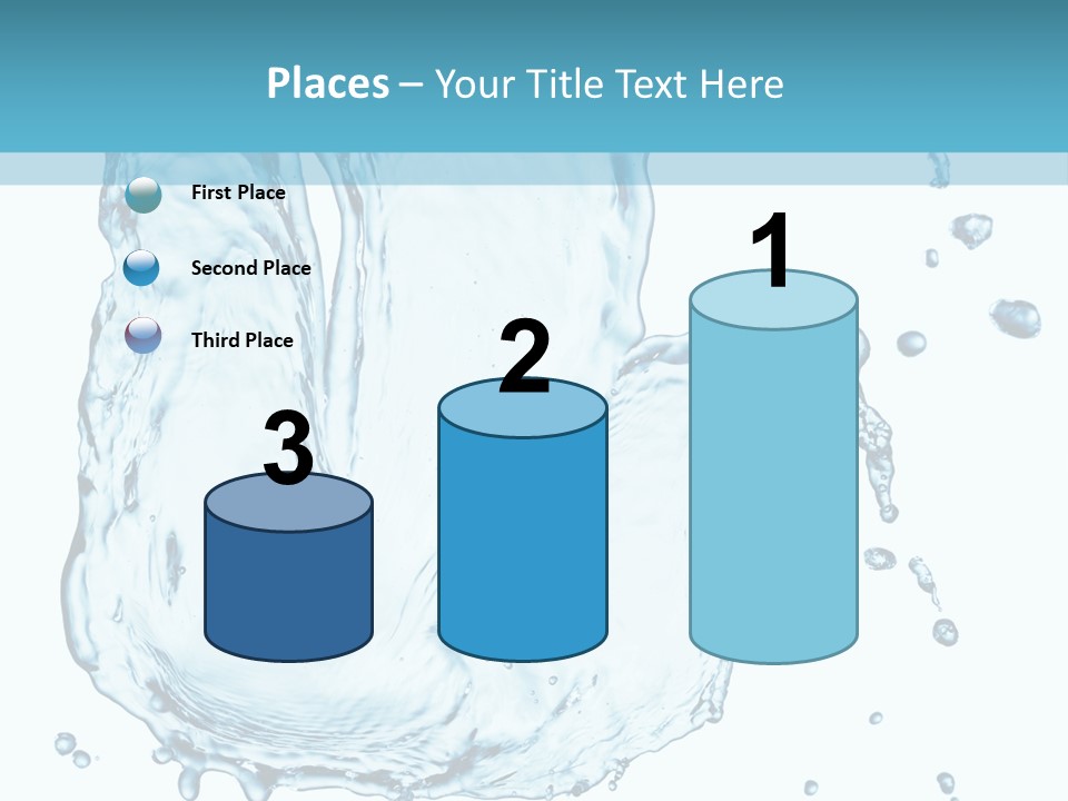 Abstract Clean Wet PowerPoint Template