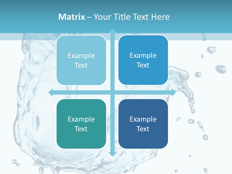 Abstract Clean Wet PowerPoint Template