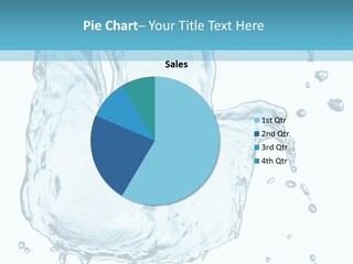 Abstract Clean Wet PowerPoint Template