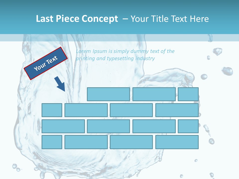 Abstract Clean Wet PowerPoint Template