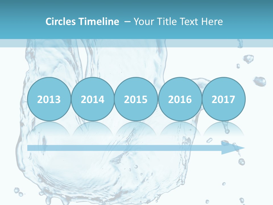 Abstract Clean Wet PowerPoint Template