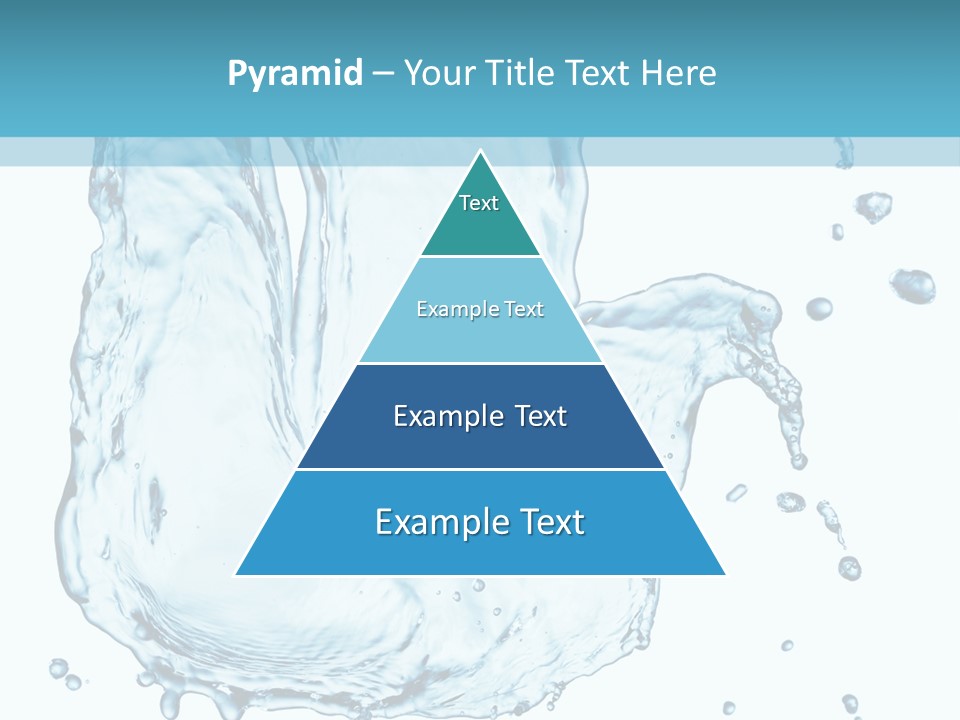 Abstract Clean Wet PowerPoint Template
