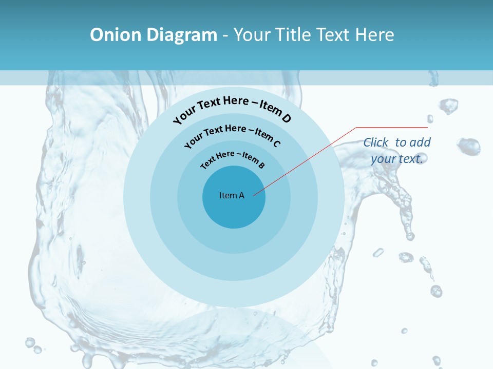 Abstract Clean Wet PowerPoint Template