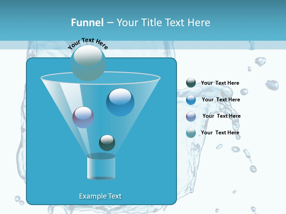 Abstract Clean Wet PowerPoint Template