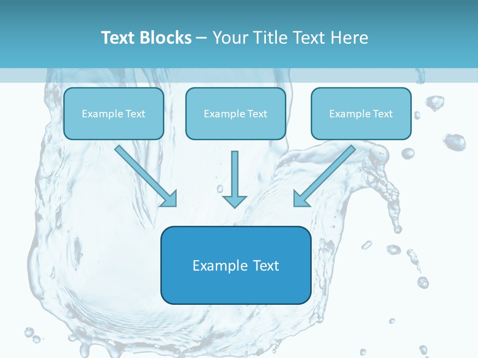 Abstract Clean Wet PowerPoint Template
