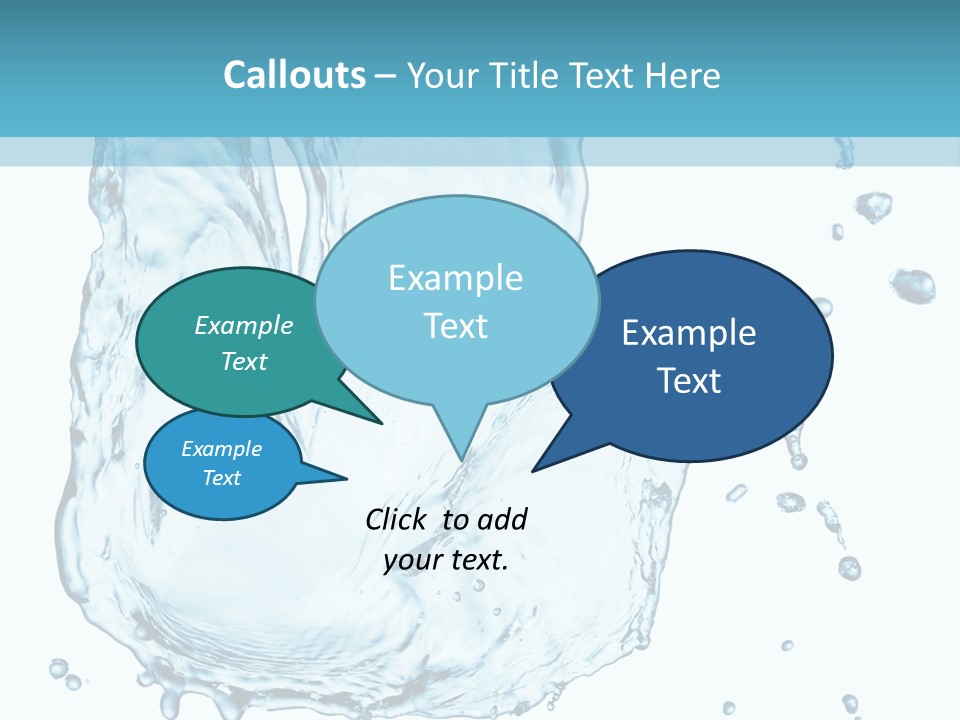 Abstract Clean Wet PowerPoint Template
