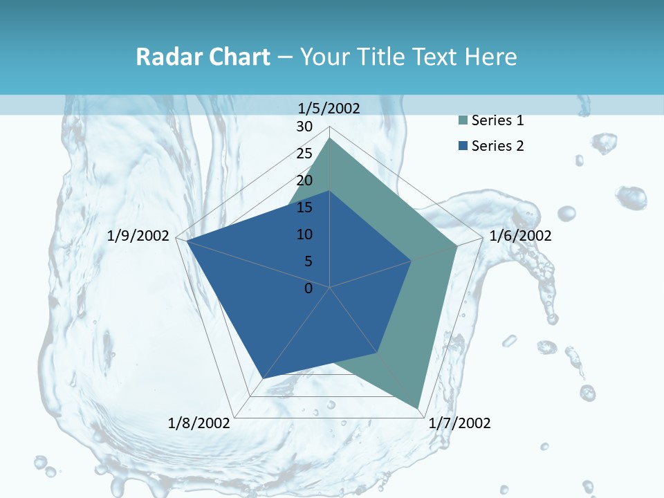 Abstract Clean Wet PowerPoint Template