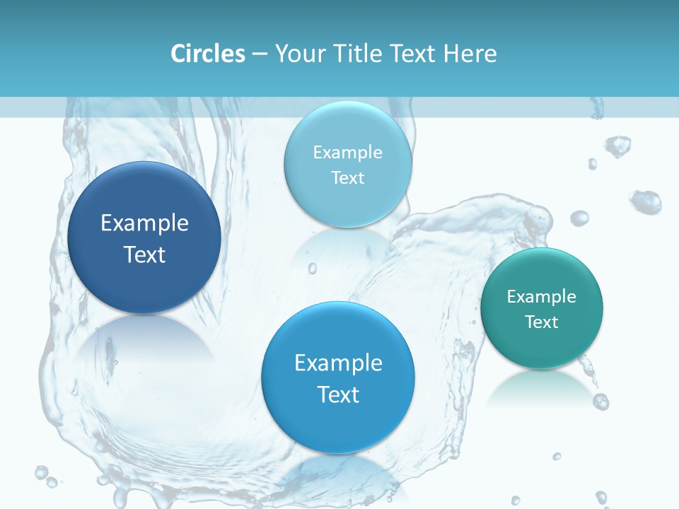 Abstract Clean Wet PowerPoint Template