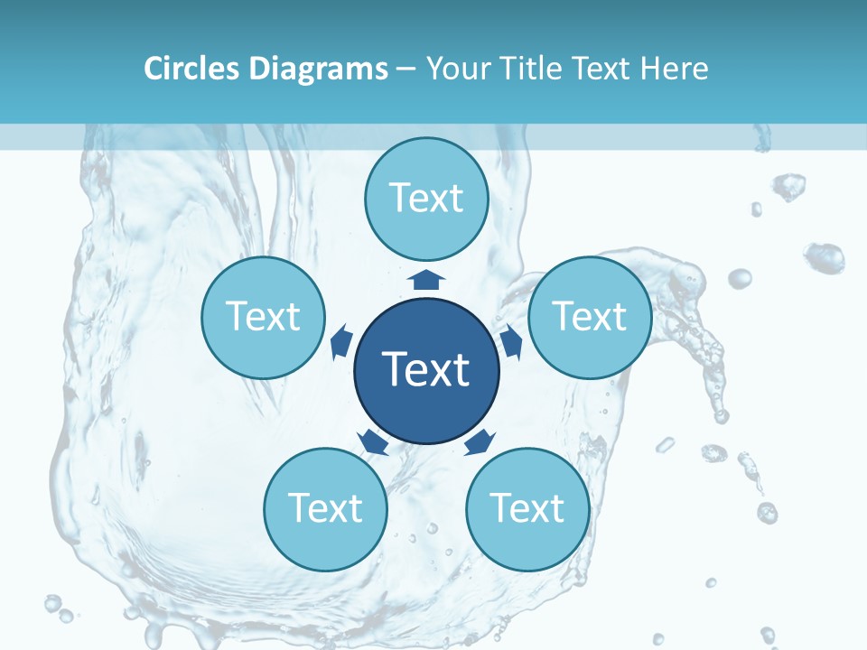 Abstract Clean Wet PowerPoint Template