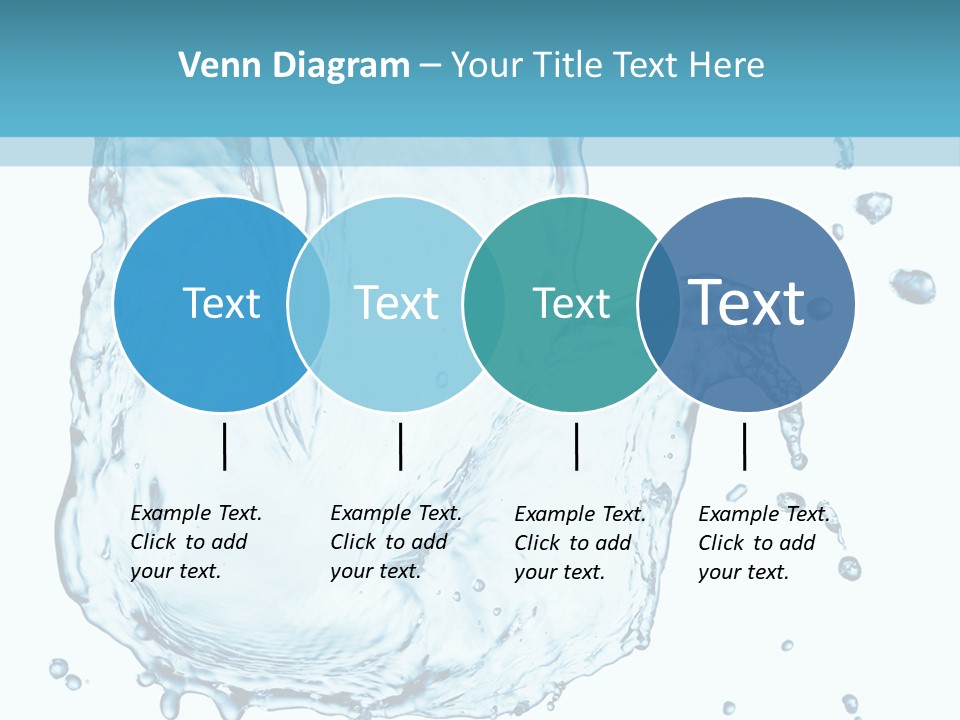 Abstract Clean Wet PowerPoint Template