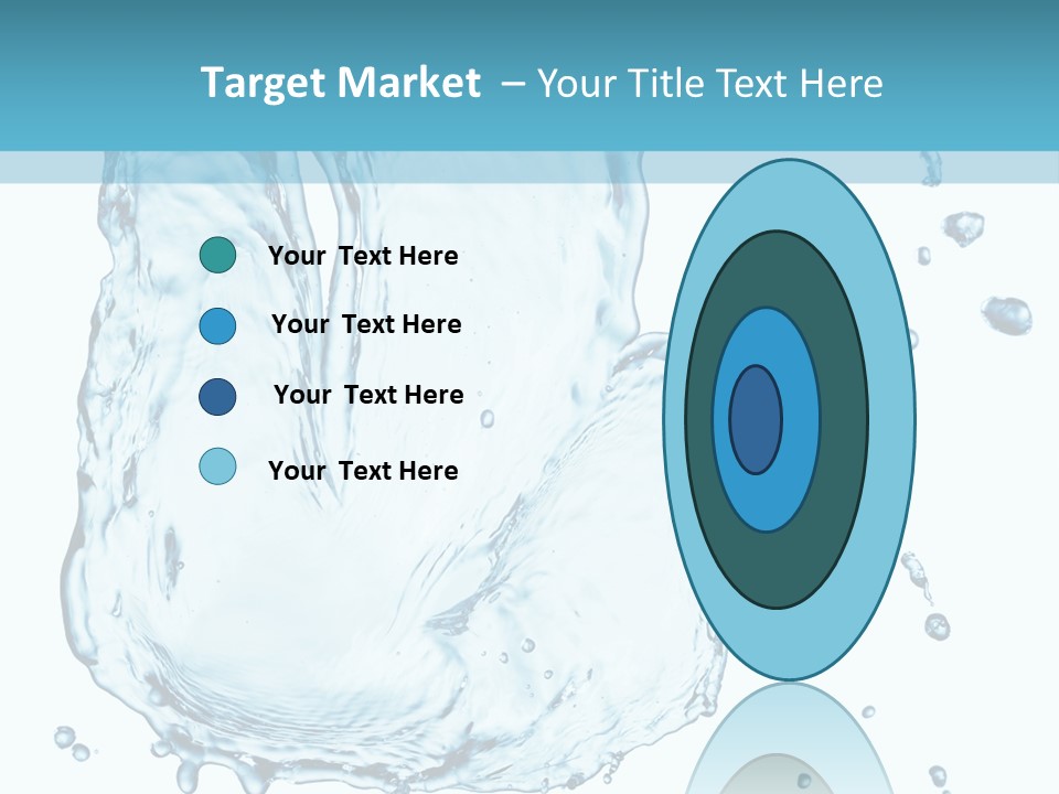 Abstract Clean Wet PowerPoint Template