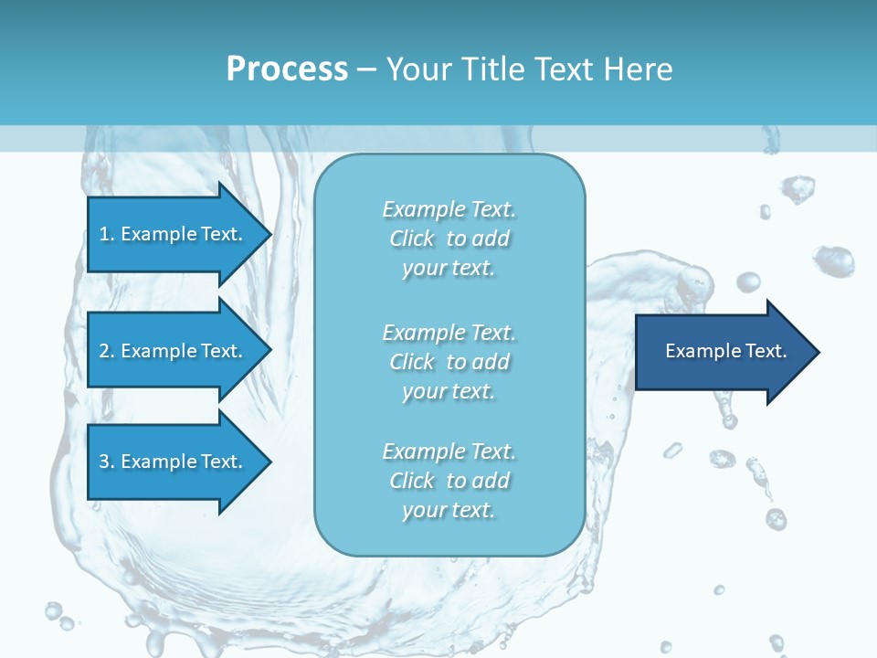 Abstract Clean Wet PowerPoint Template