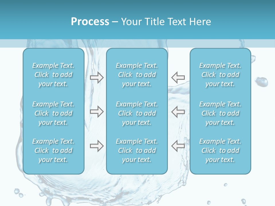 Abstract Clean Wet PowerPoint Template