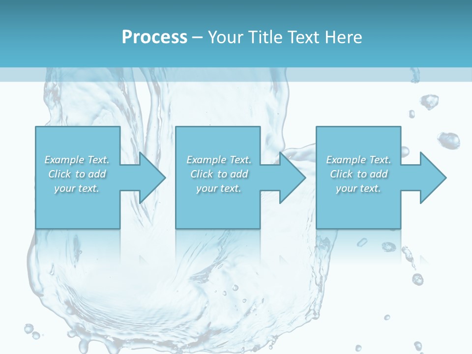 Abstract Clean Wet PowerPoint Template
