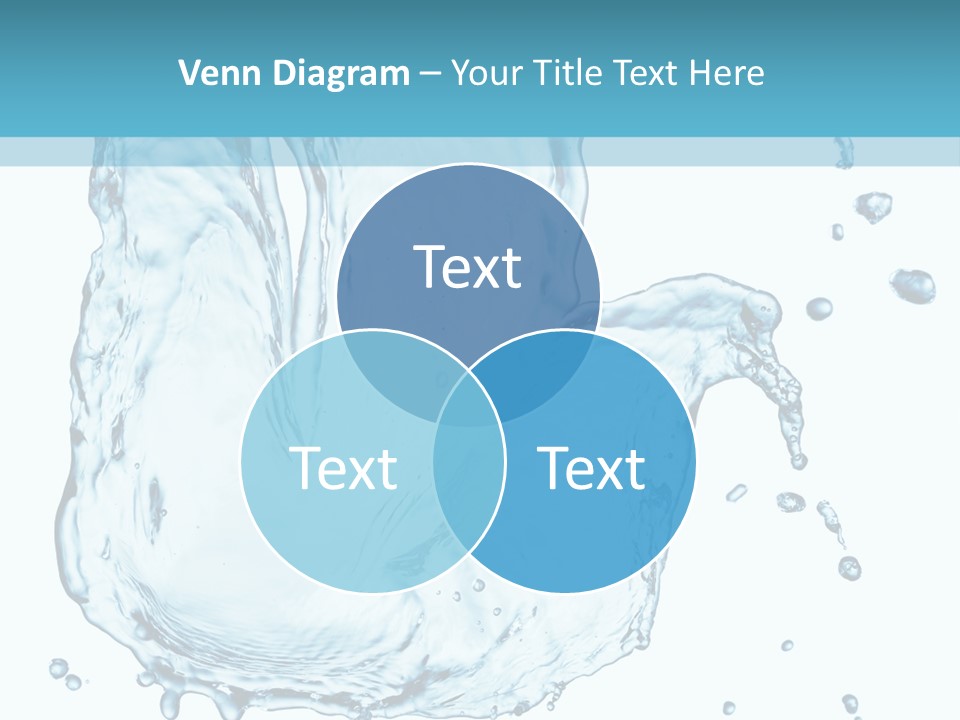 Abstract Clean Wet PowerPoint Template