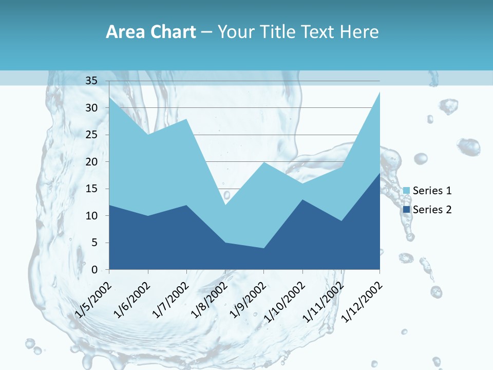 Abstract Clean Wet PowerPoint Template