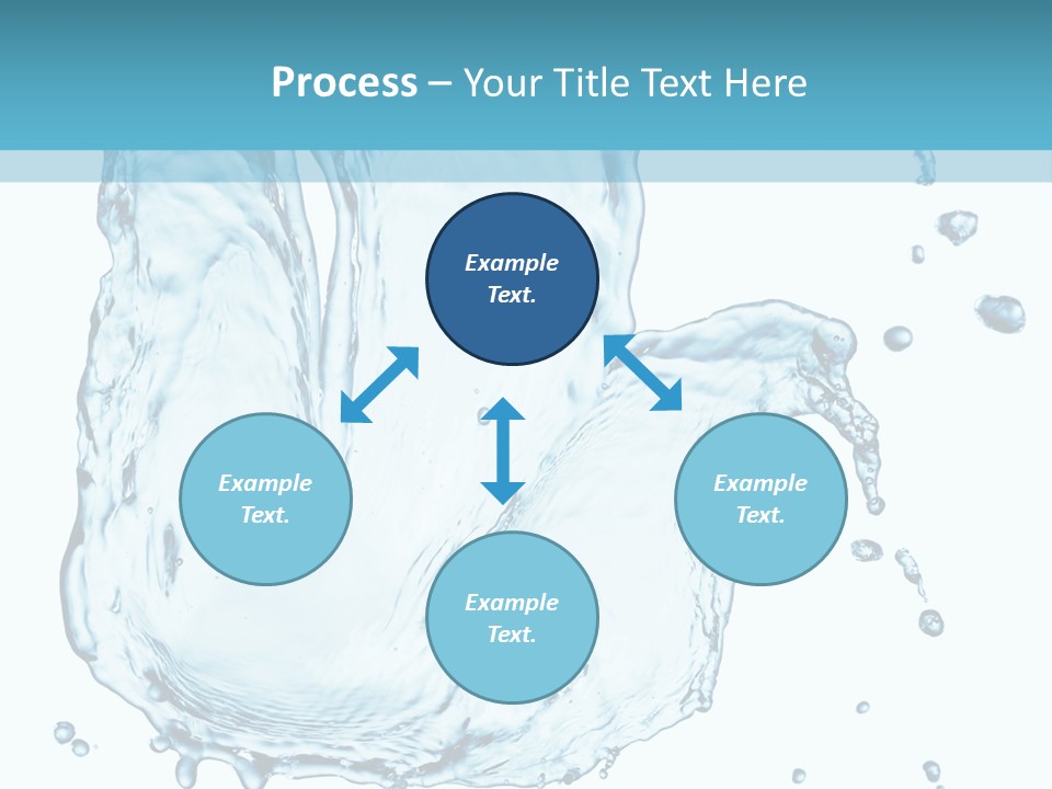 Abstract Clean Wet PowerPoint Template