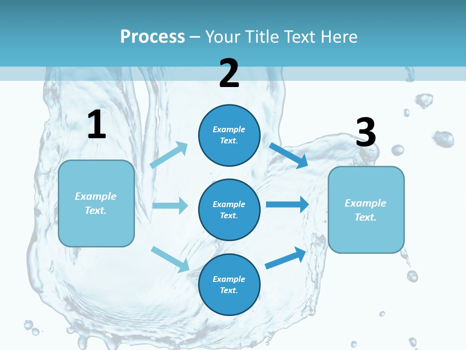 Abstract Clean Wet PowerPoint Template