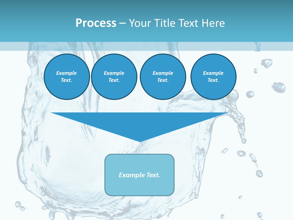 Abstract Clean Wet PowerPoint Template