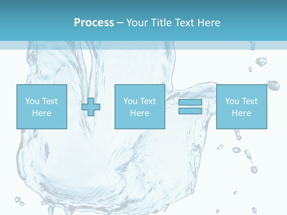 Abstract Clean Wet PowerPoint Template