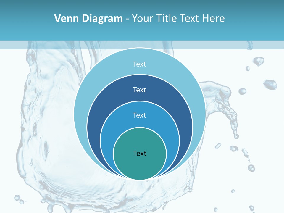 Abstract Clean Wet PowerPoint Template