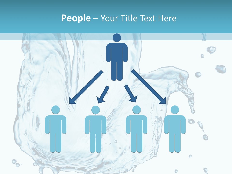 Abstract Clean Wet PowerPoint Template