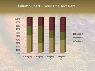 Amorousness Affection Plant PowerPoint Template