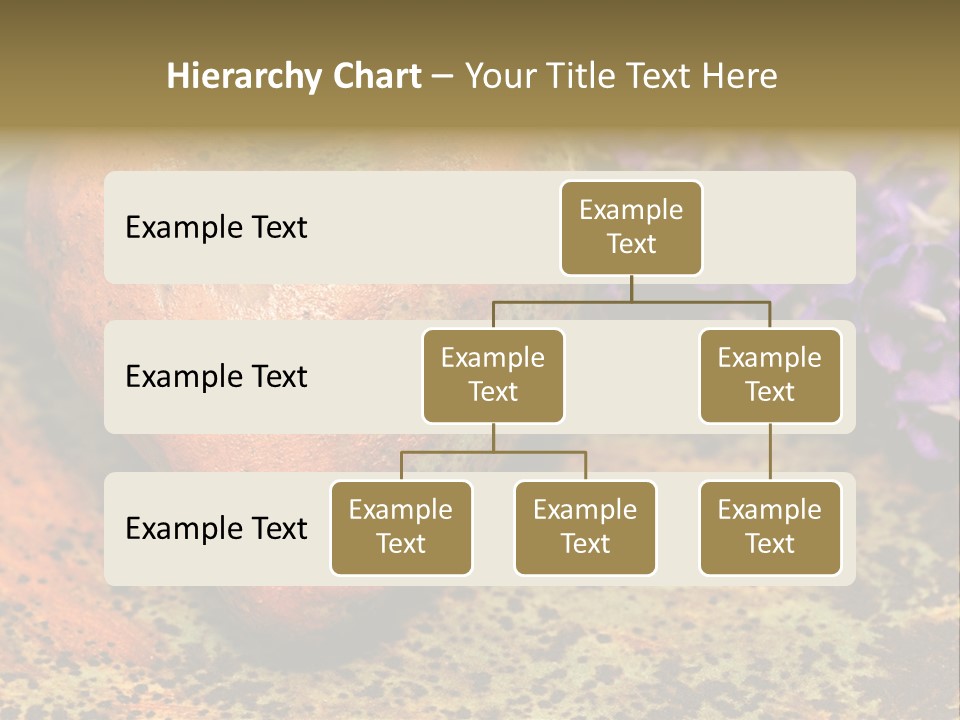 Amorousness Affection Plant PowerPoint Template