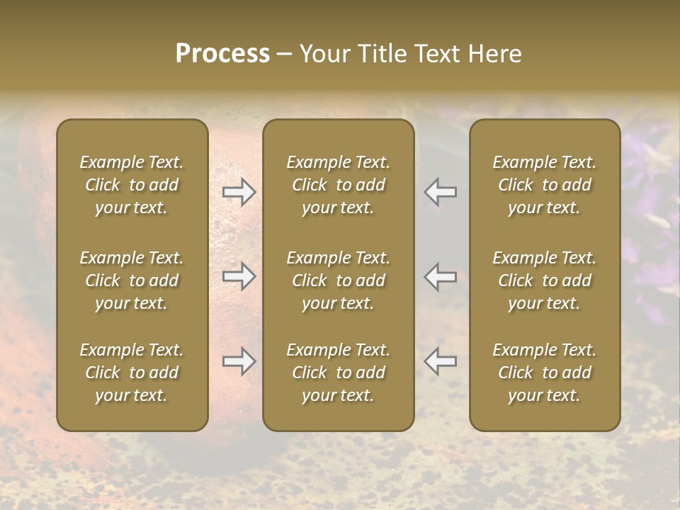 Amorousness Affection Plant PowerPoint Template