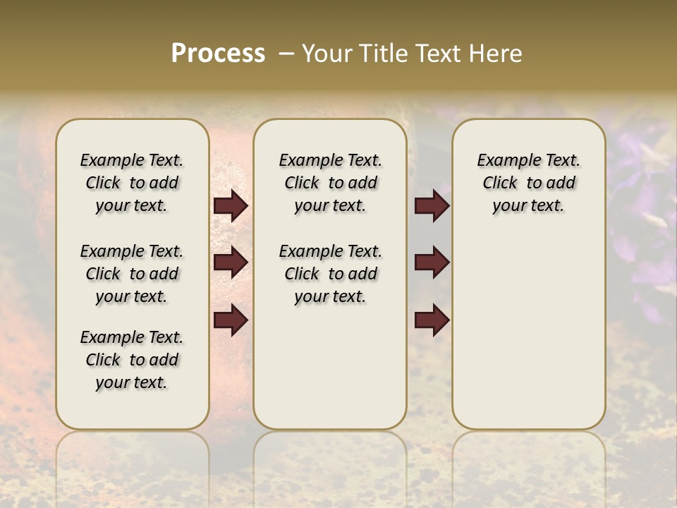 Amorousness Affection Plant PowerPoint Template