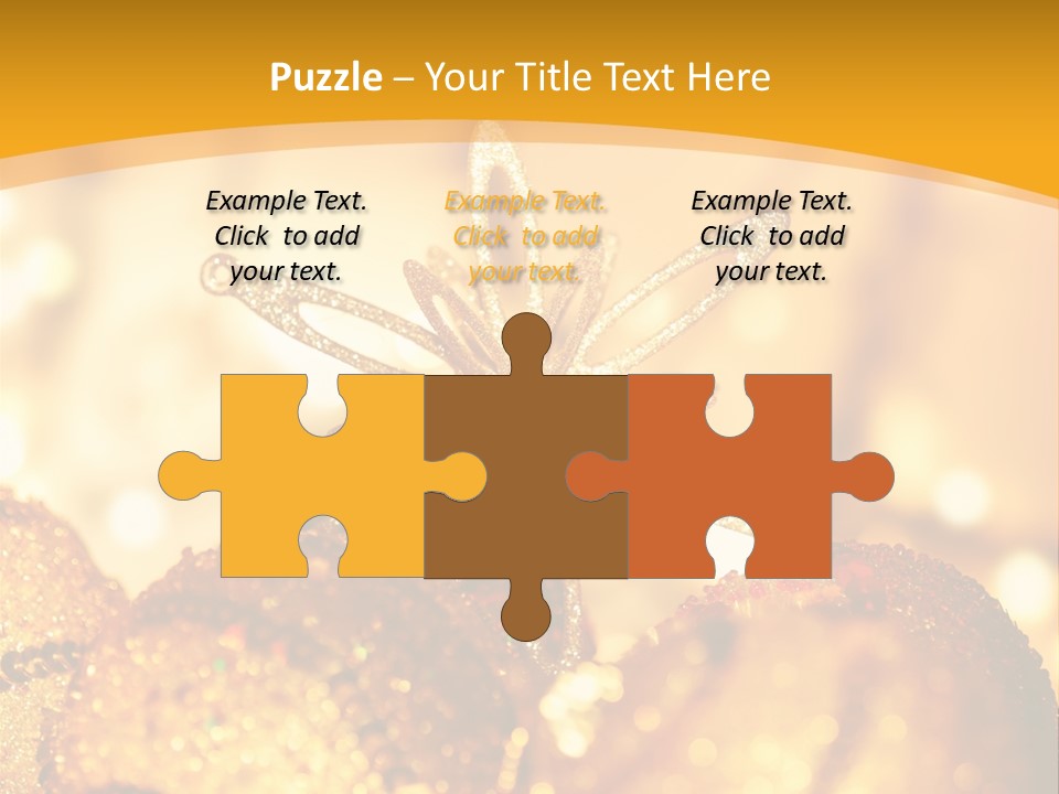 Celebration New Year Decor PowerPoint Template