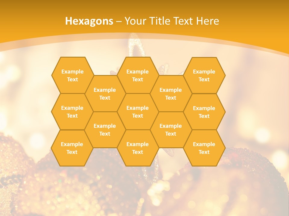 Celebration New Year Decor PowerPoint Template