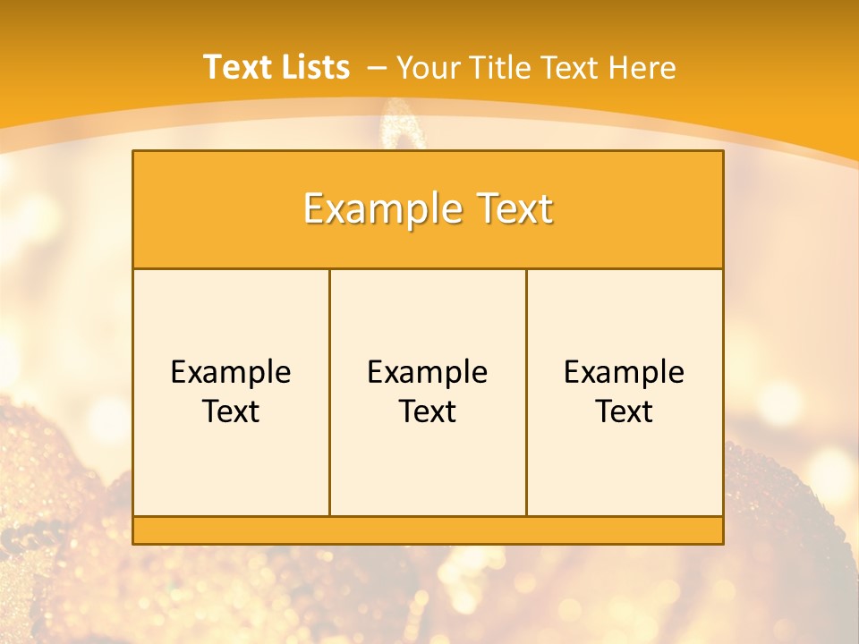 Celebration New Year Decor PowerPoint Template