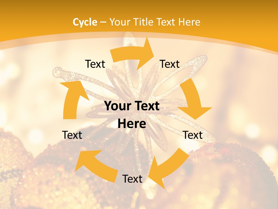 Celebration New Year Decor PowerPoint Template