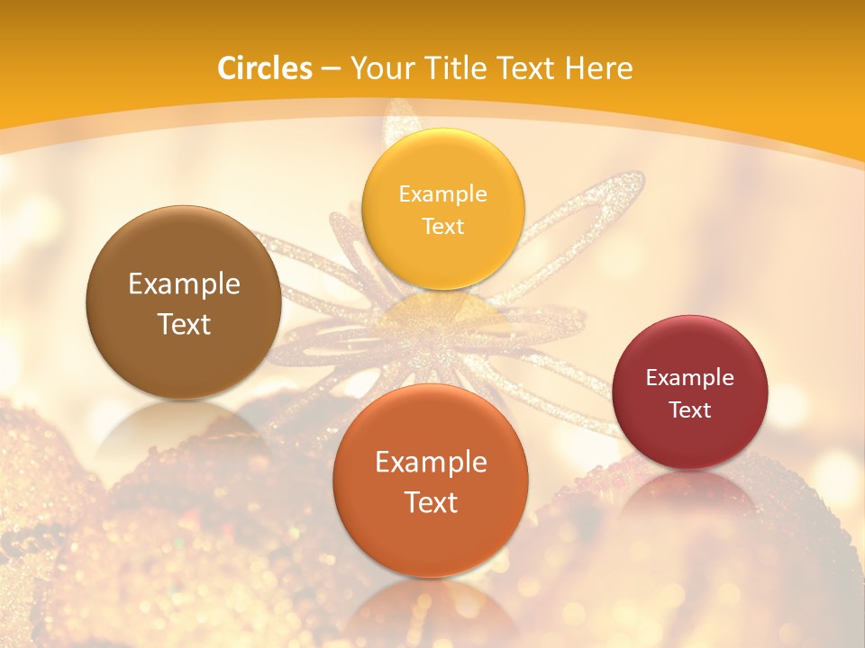 Celebration New Year Decor PowerPoint Template