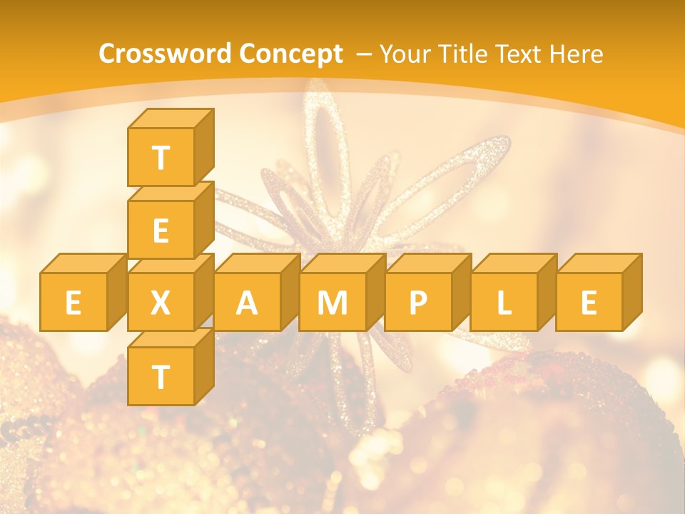 Celebration New Year Decor PowerPoint Template