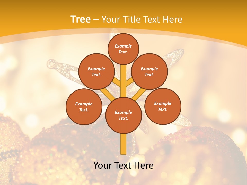 Celebration New Year Decor PowerPoint Template