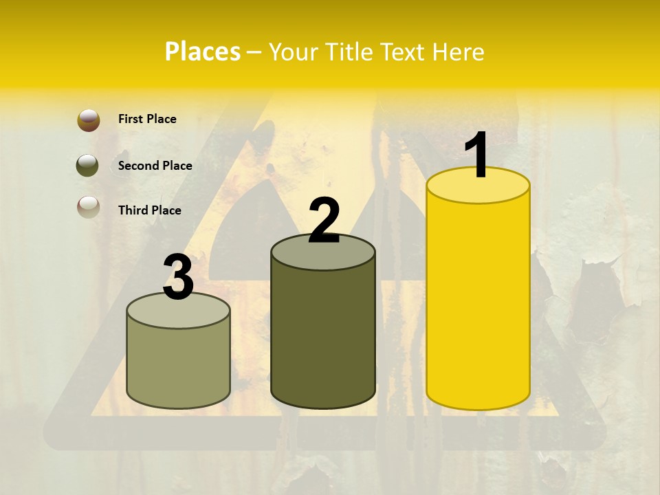 Castor Waste Sign PowerPoint Template