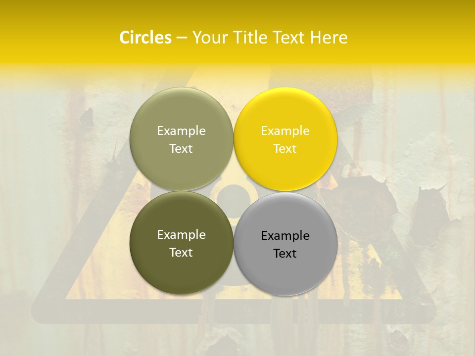 Castor Waste Sign PowerPoint Template