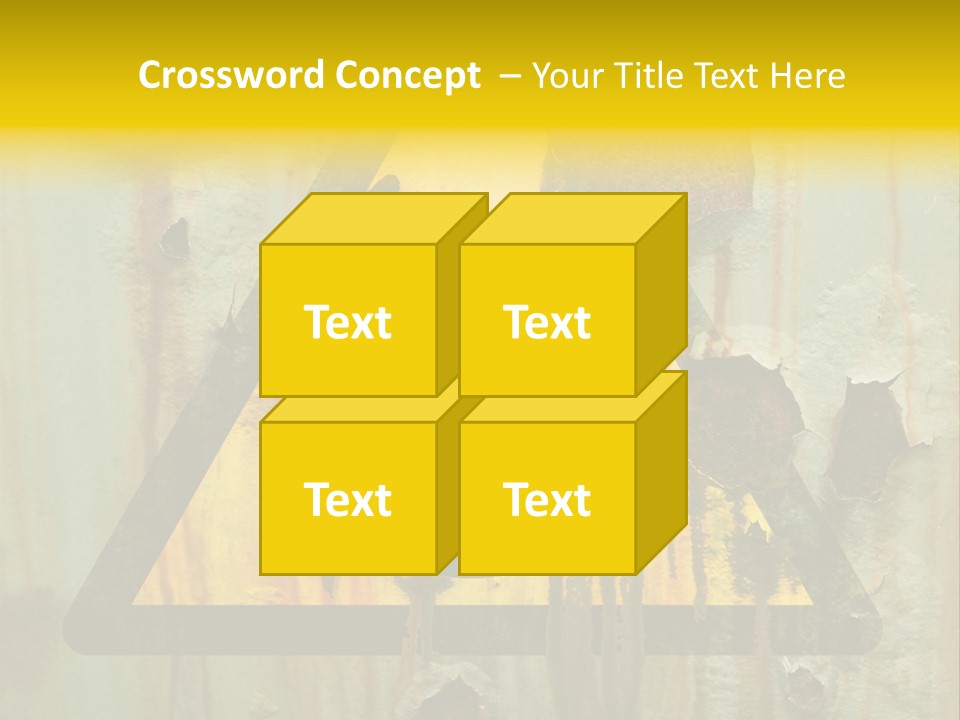 Castor Waste Sign PowerPoint Template