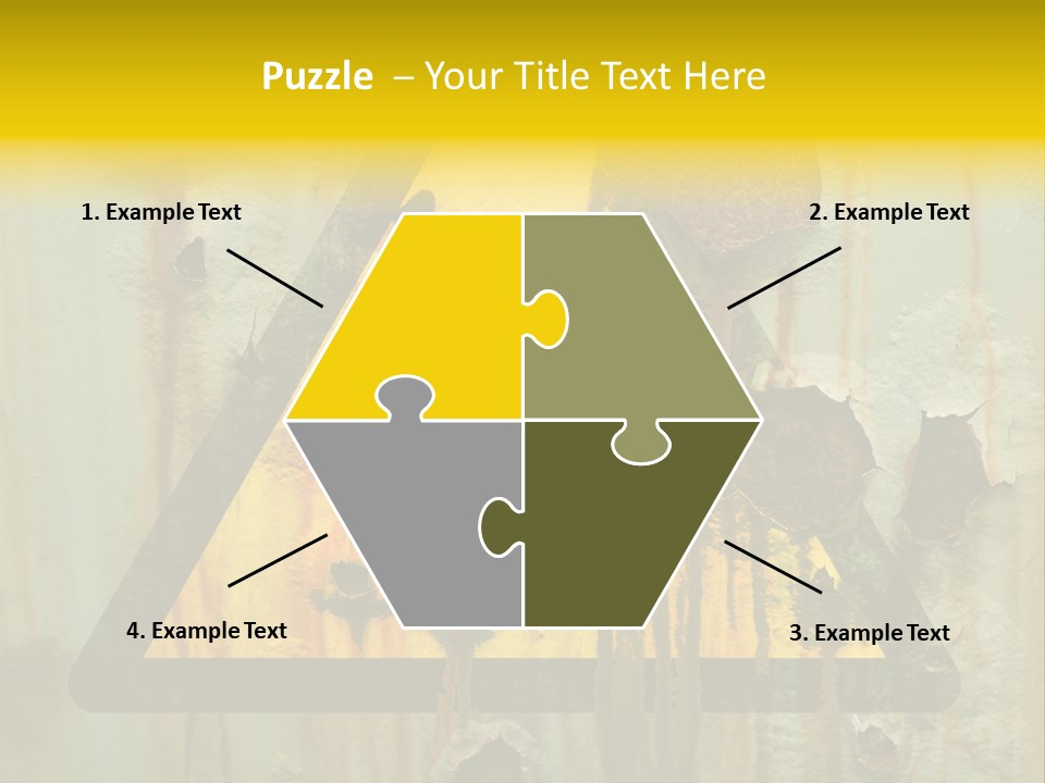 Castor Waste Sign PowerPoint Template