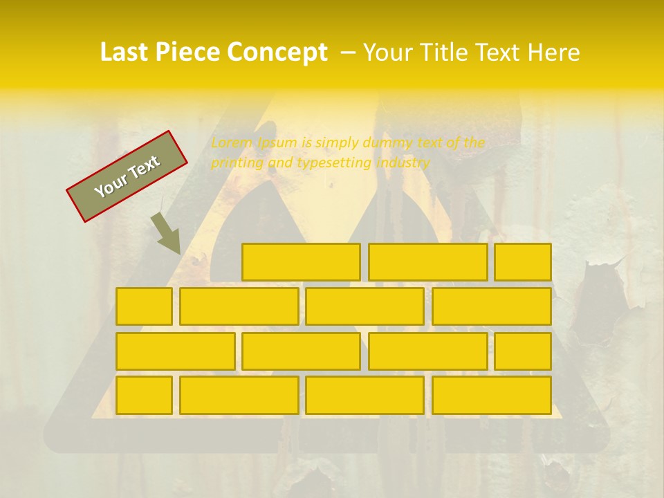 Castor Waste Sign PowerPoint Template