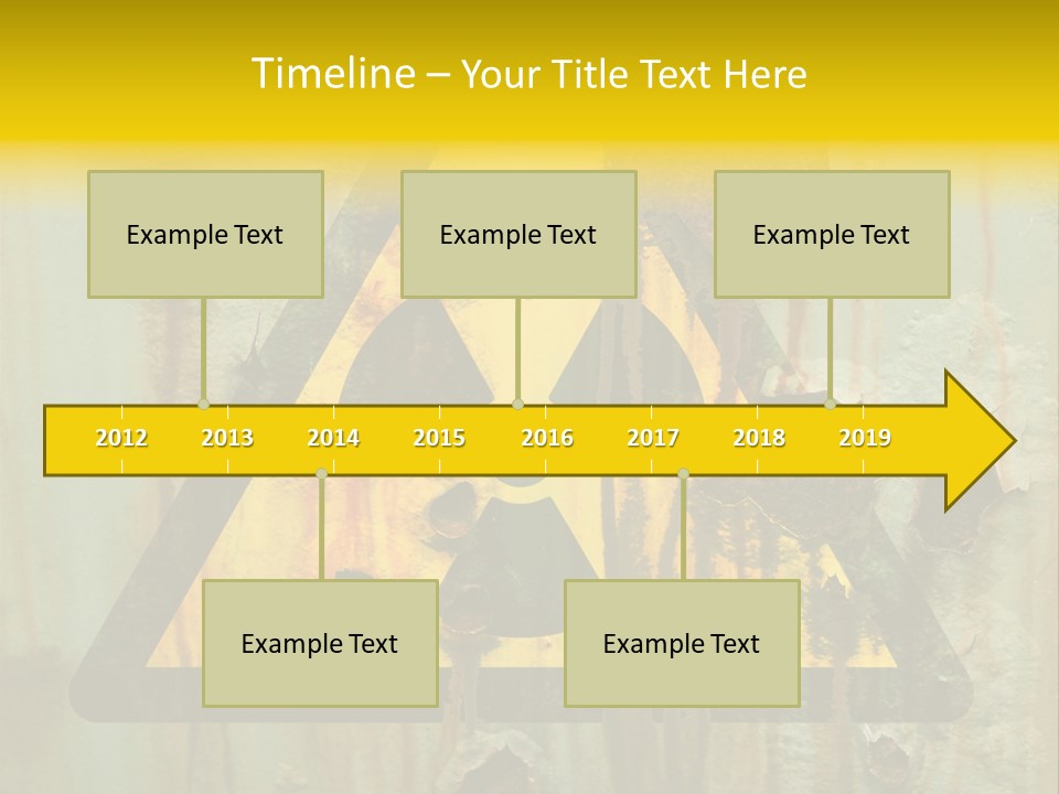 Castor Waste Sign PowerPoint Template