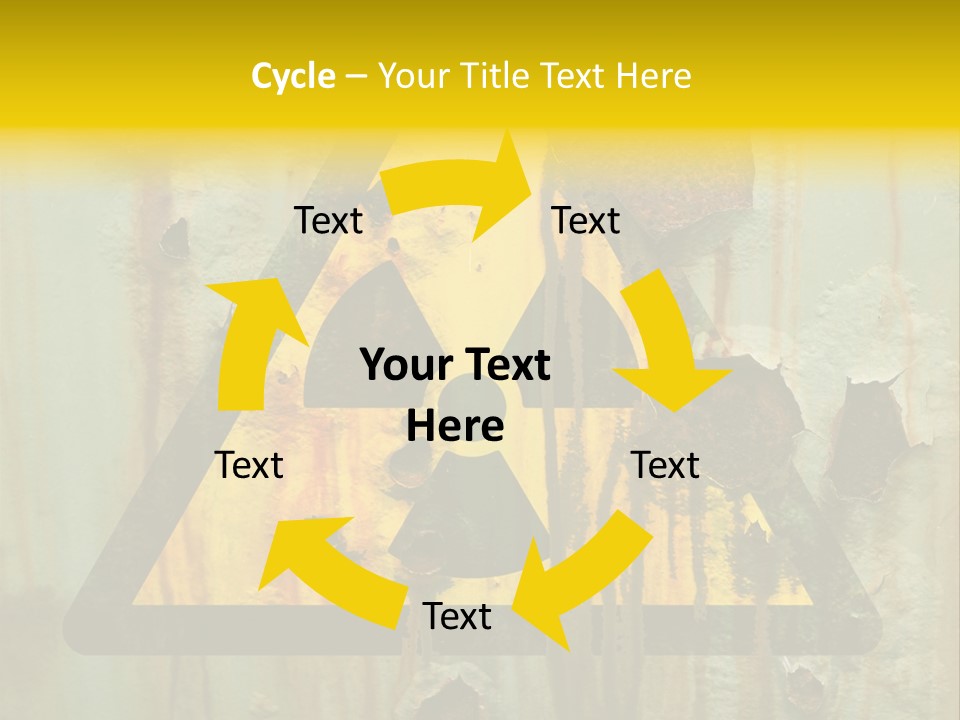 Castor Waste Sign PowerPoint Template