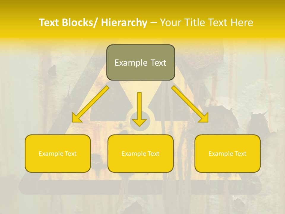 Castor Waste Sign PowerPoint Template