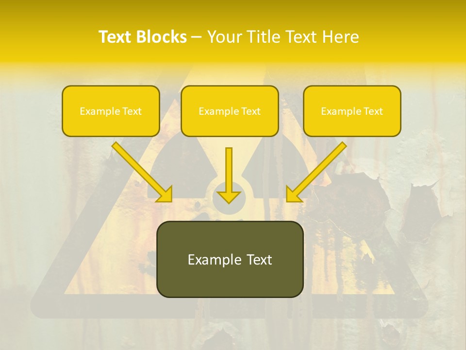 Castor Waste Sign PowerPoint Template