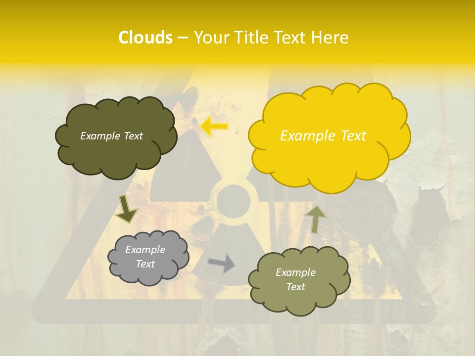 Castor Waste Sign PowerPoint Template