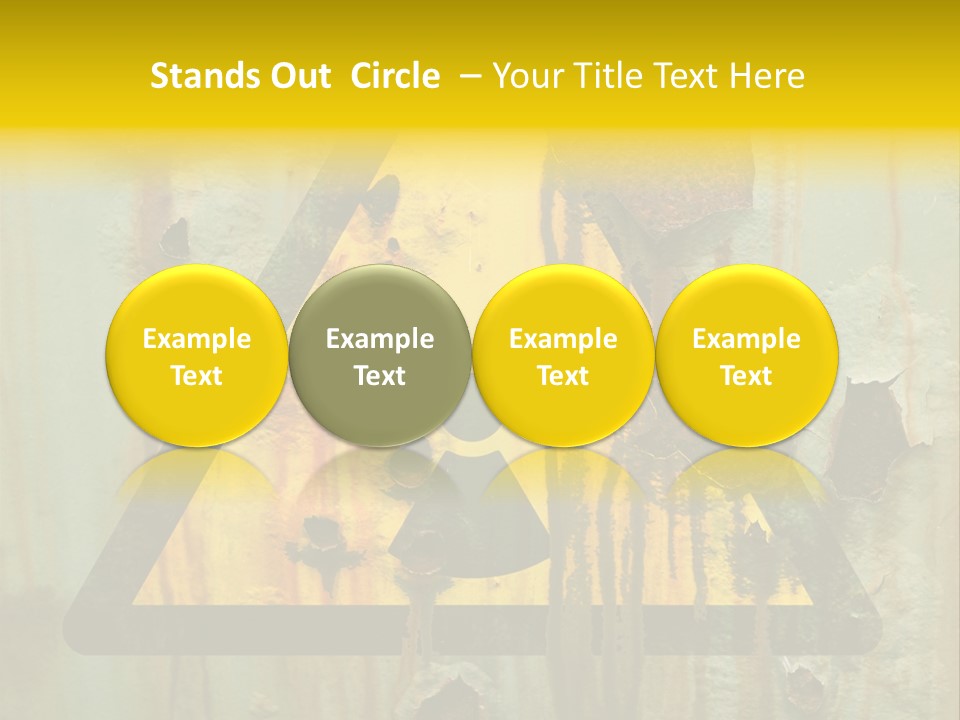 Castor Waste Sign PowerPoint Template