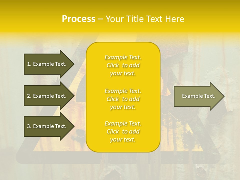 Castor Waste Sign PowerPoint Template